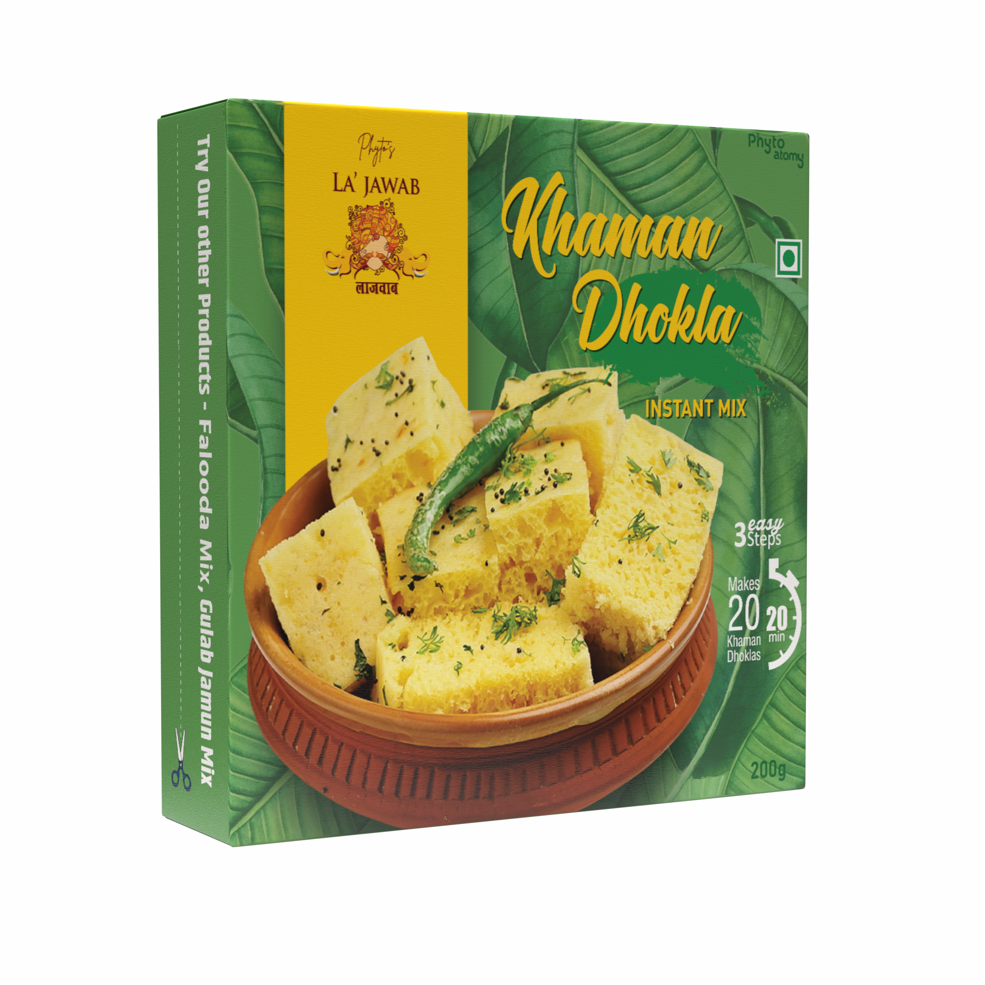 Lajawab Khaman Dhokla Instant Mix 200g (F&00263)